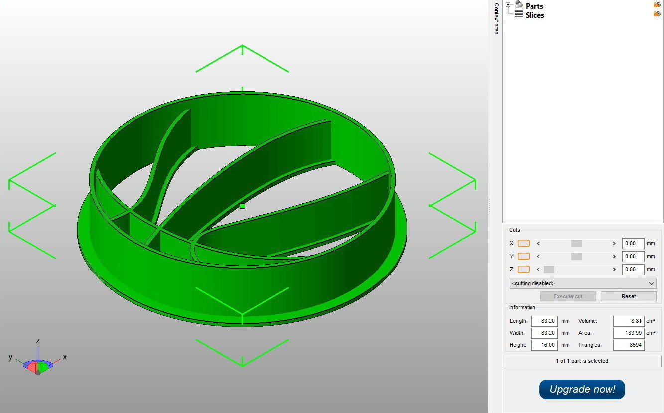 Basketball Ball Cookie Cutter 3D print model_2