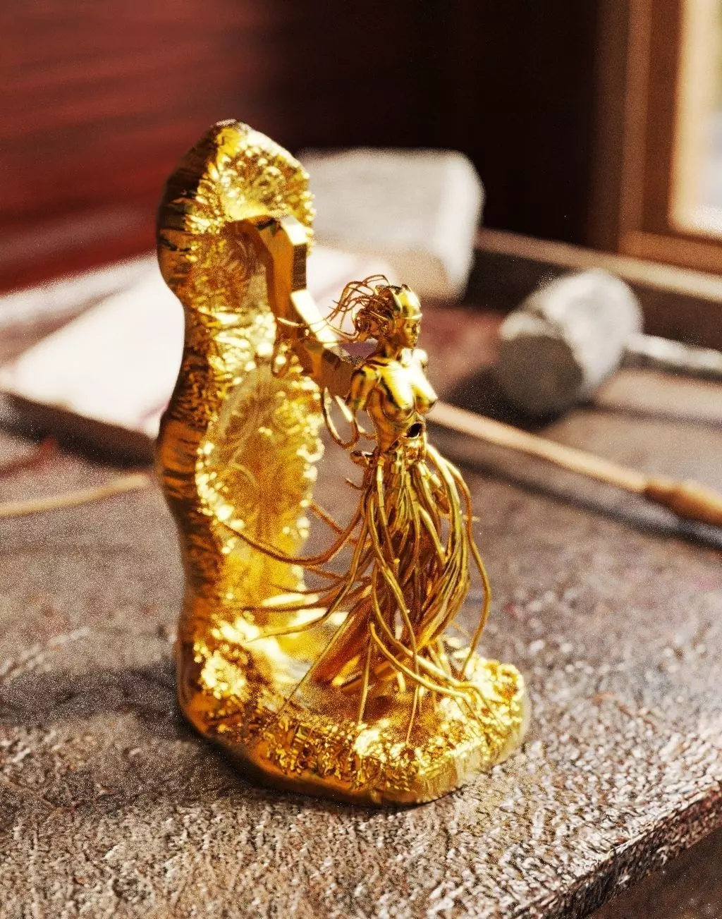 Girls Sculptures Free 3D print model