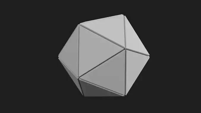 Ico Sphere decoration