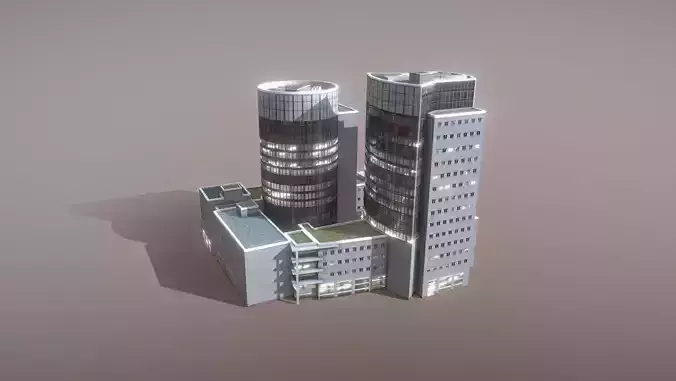 Building Frankfurt Buroturme Offenbach