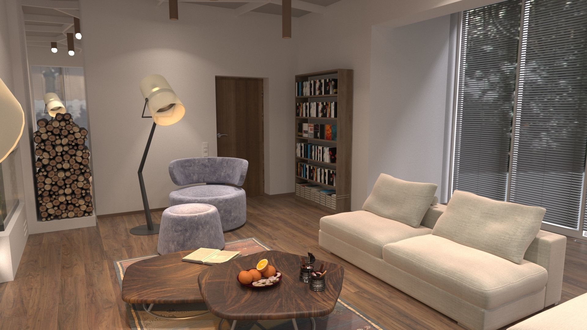 modern interior 3D model_3