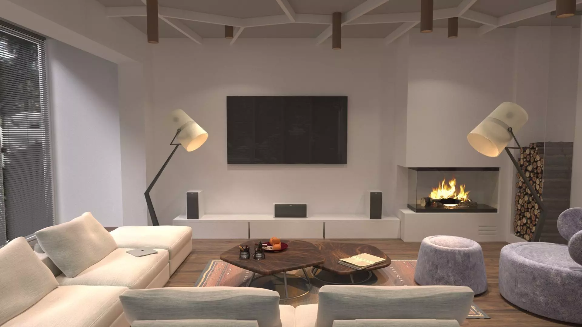 modern interior 3D model_0