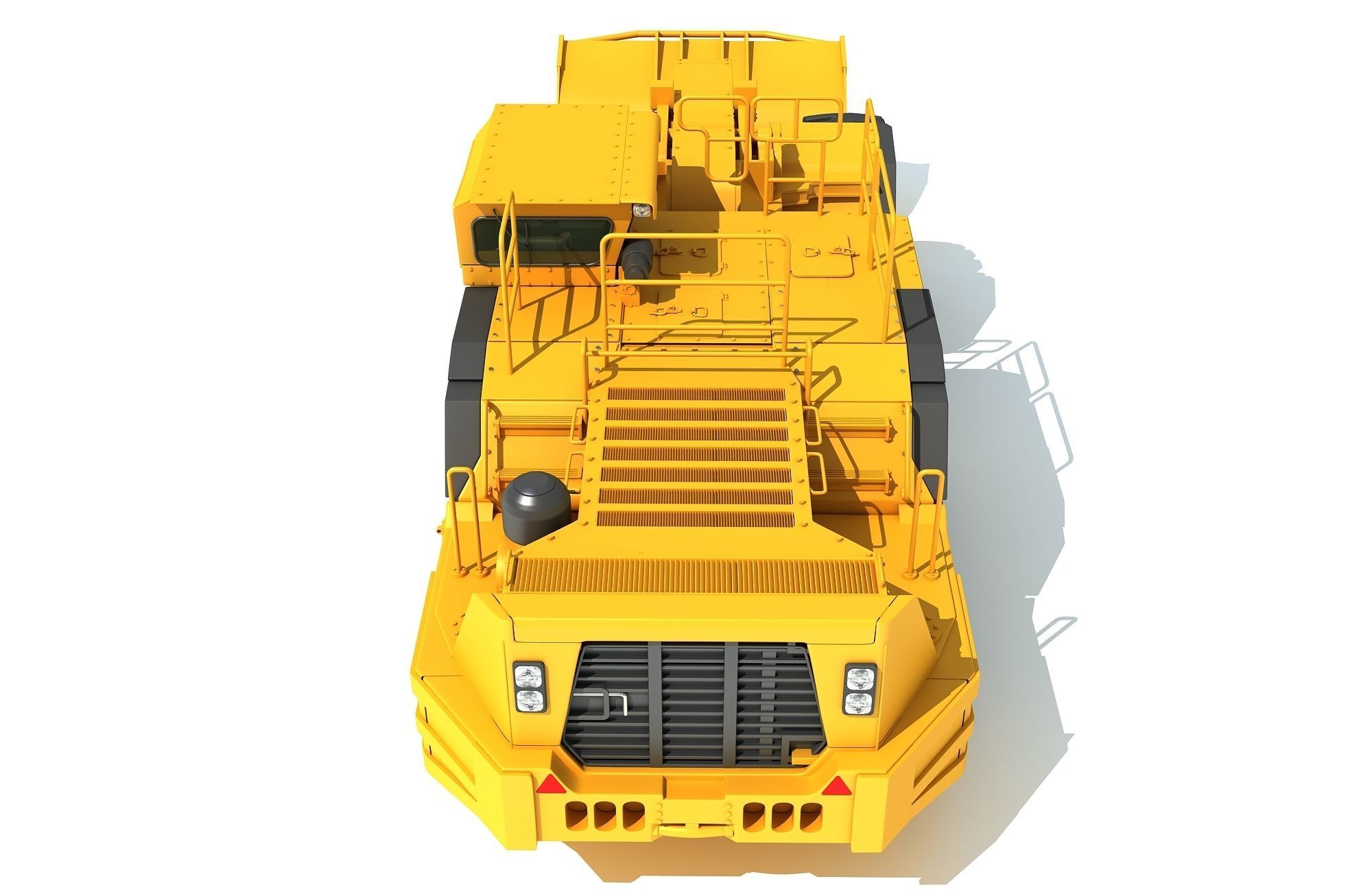 Underground Mining Hard Rock Loader 3D model_6