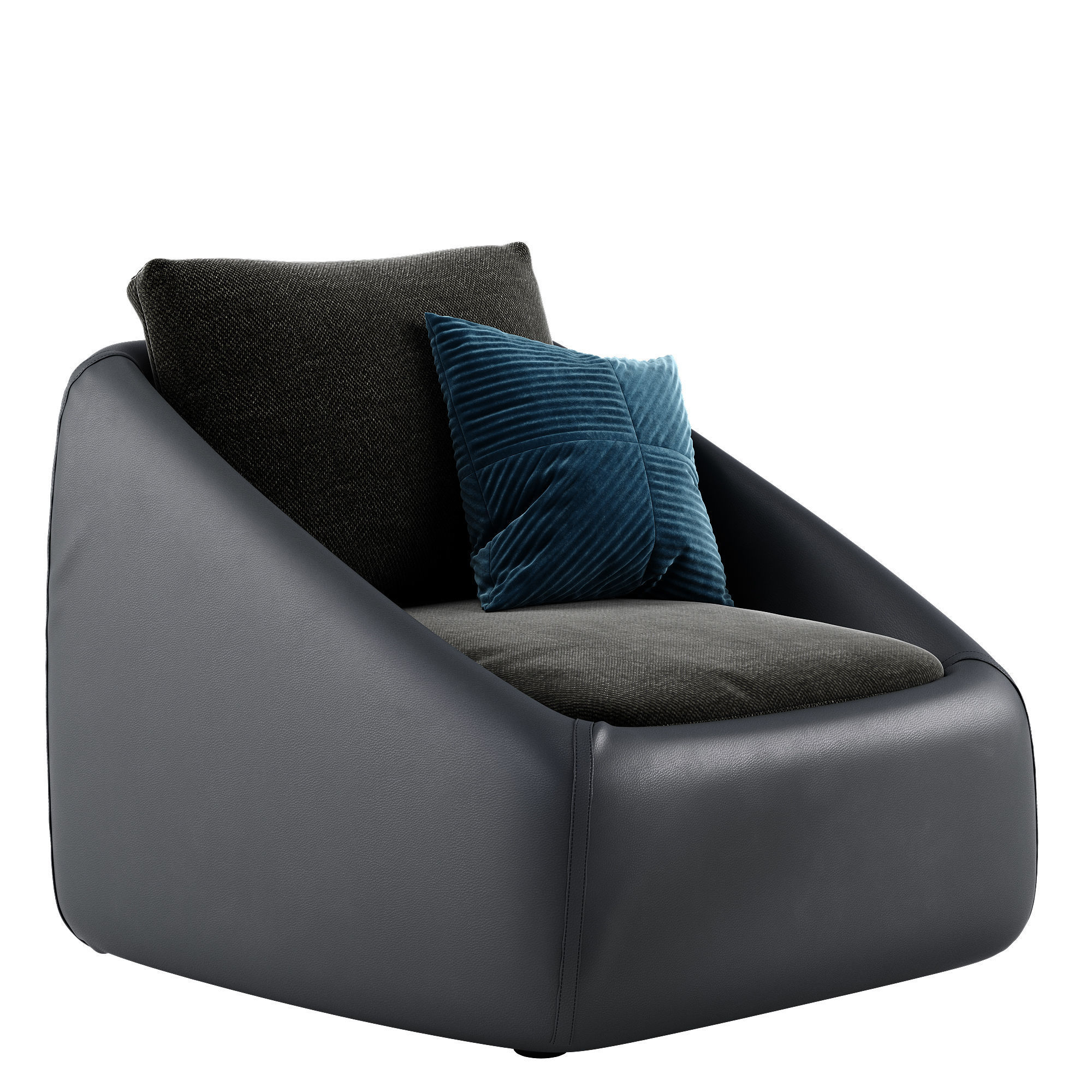 Ditre italia Bend armchair 3D model_5