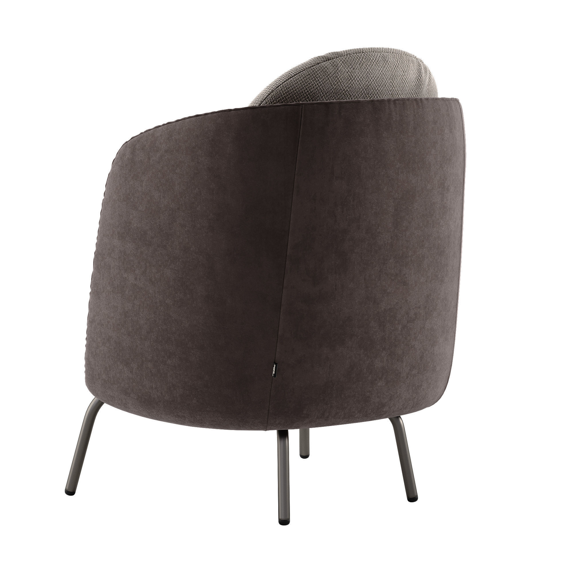 Ditre italia Lucia armchair 3D model_3
