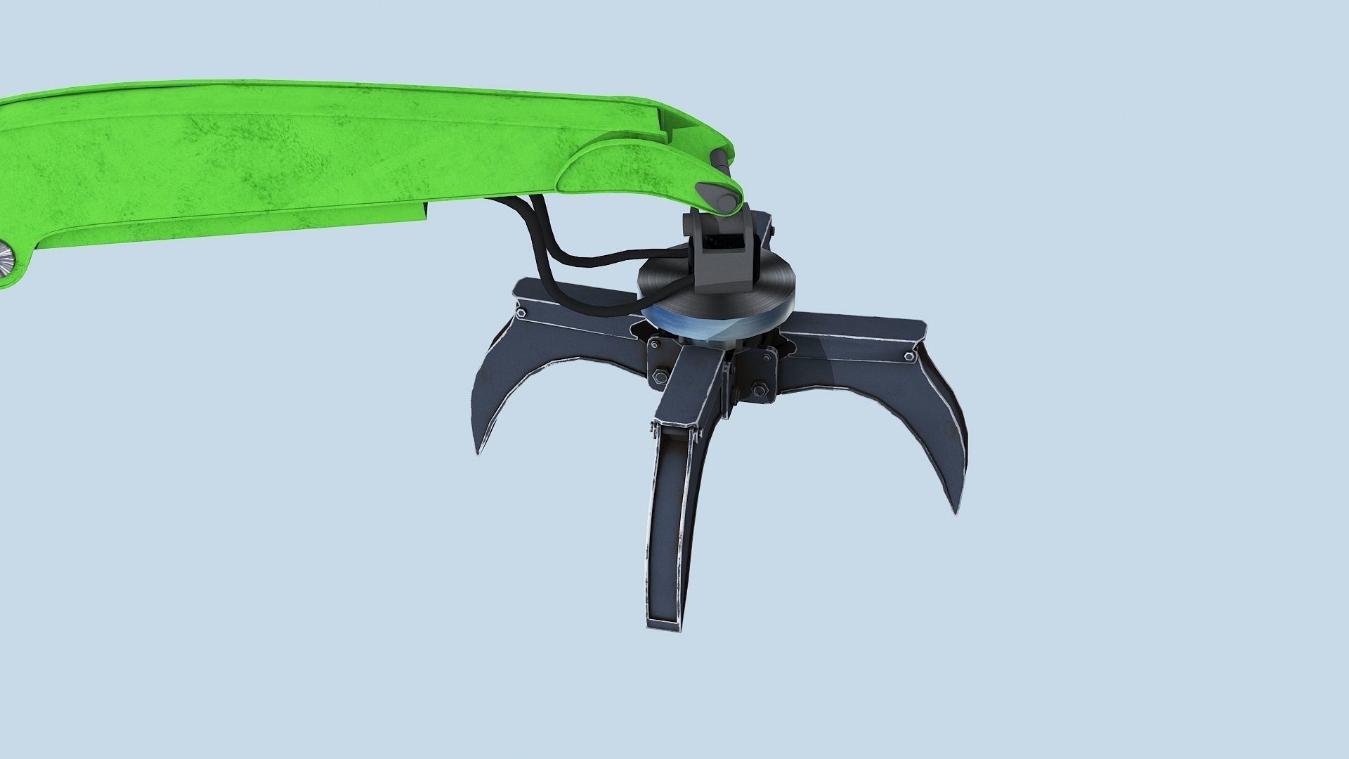 Crane  models  Low-poly 3D model_9