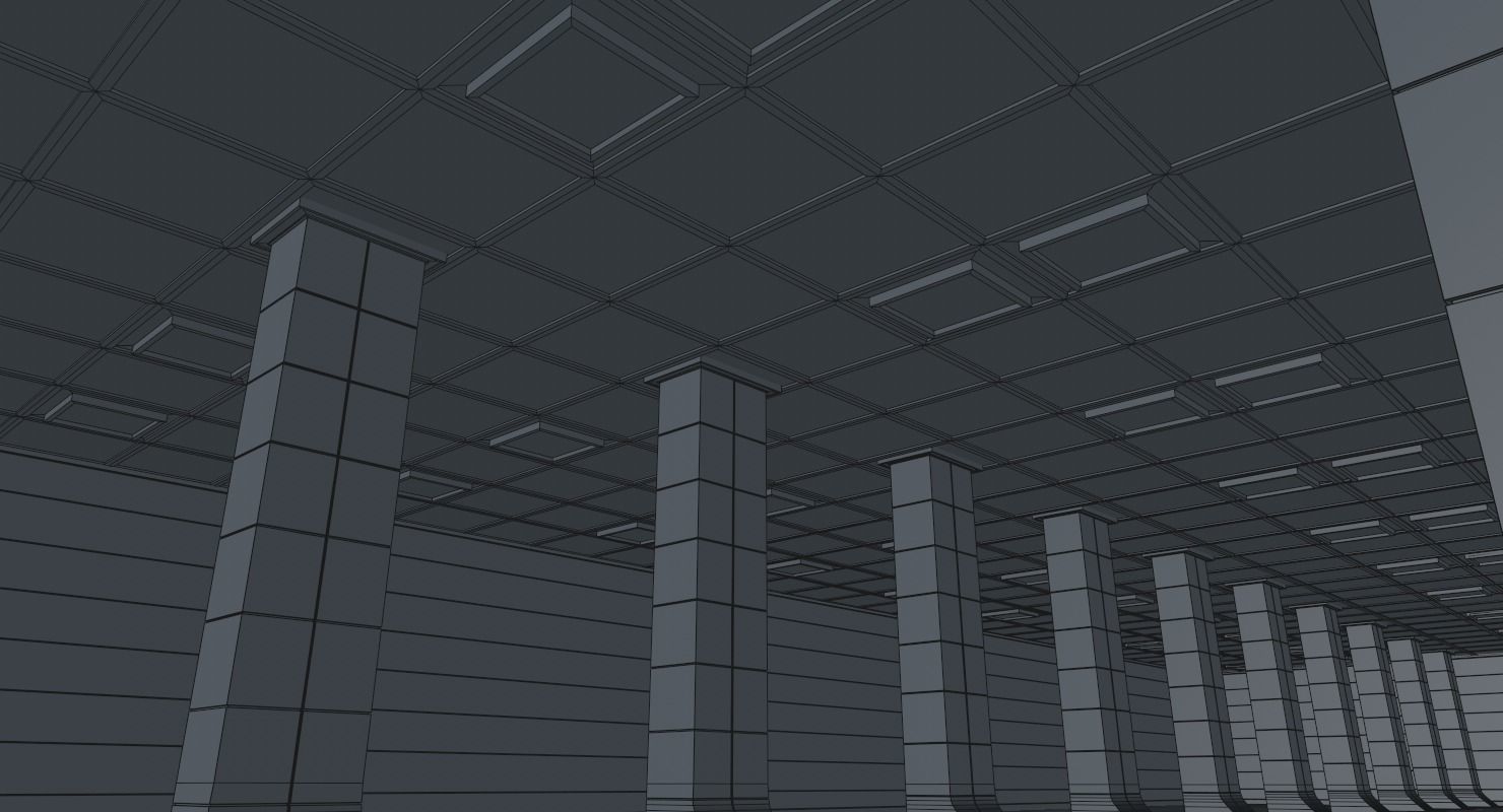 Sci Fi Warehouse 3D model_20