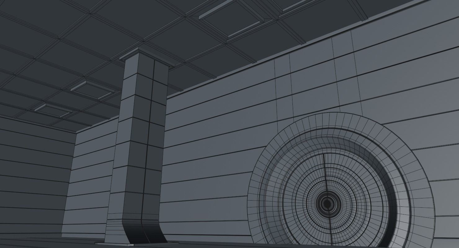 Sci Fi Warehouse 3D model_11