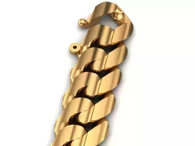 cuban chain or necklace STL