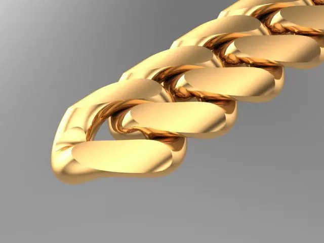 cuban chain just stl 3D model