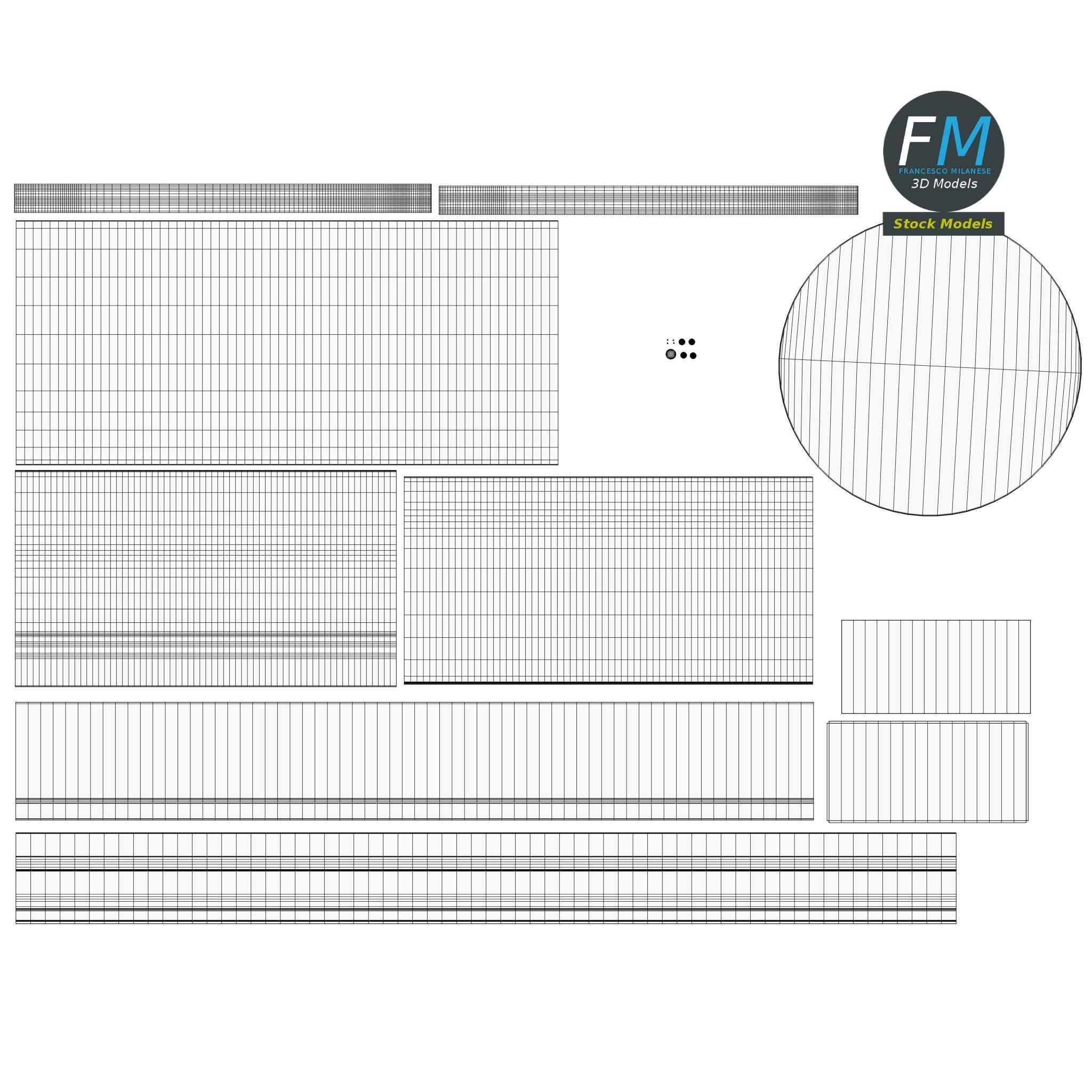 Silver trophy cup 3D model_11