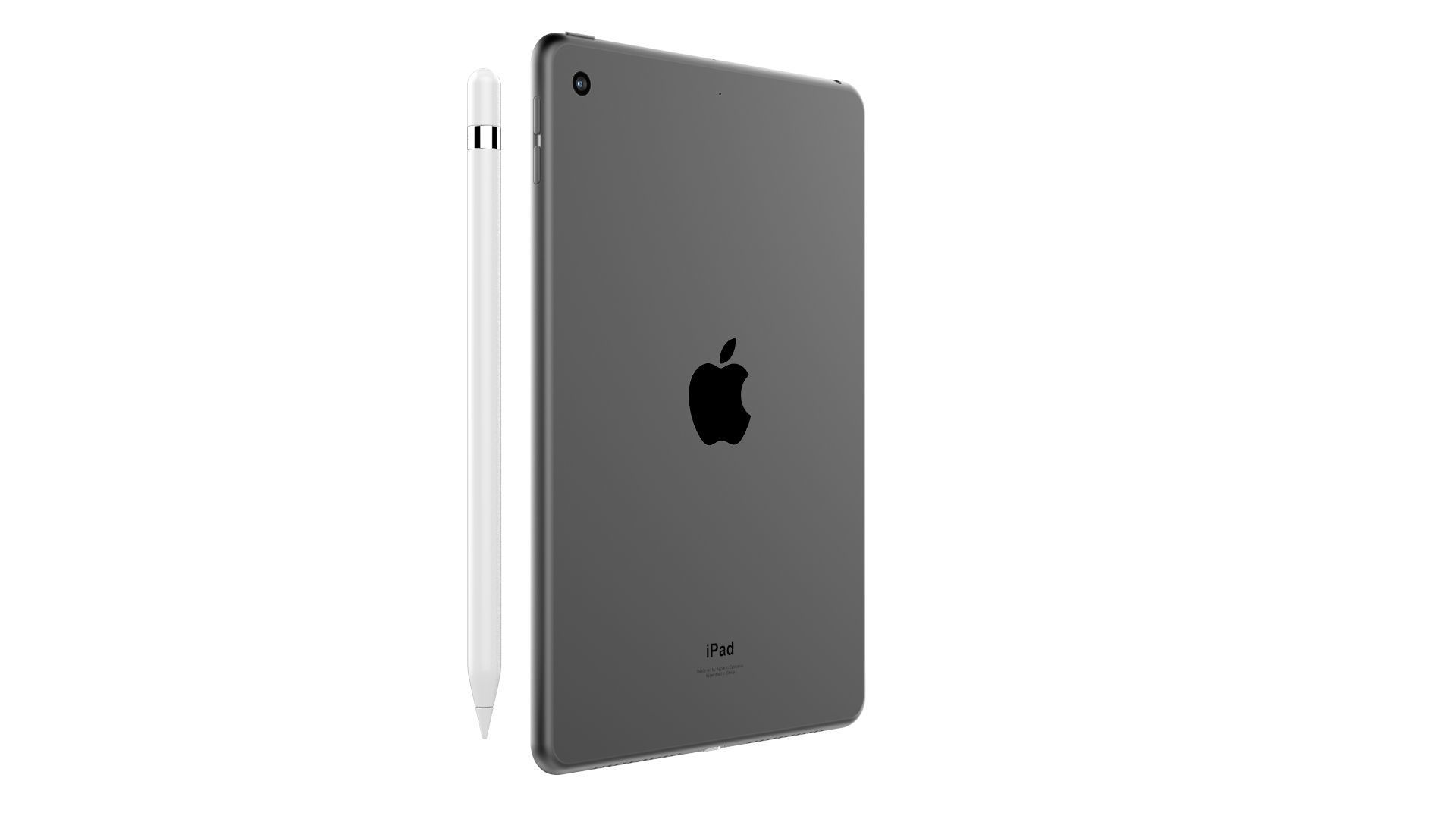 iPad Mini 7 9-inch Space Gray 3D model | CGTrader