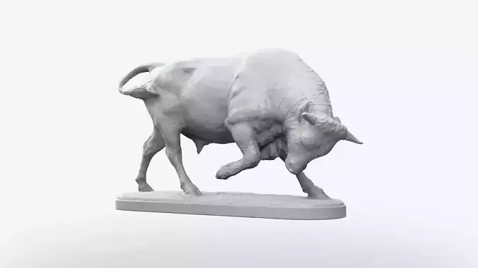 Bull Statue 3D print model