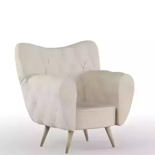 White Armchair
