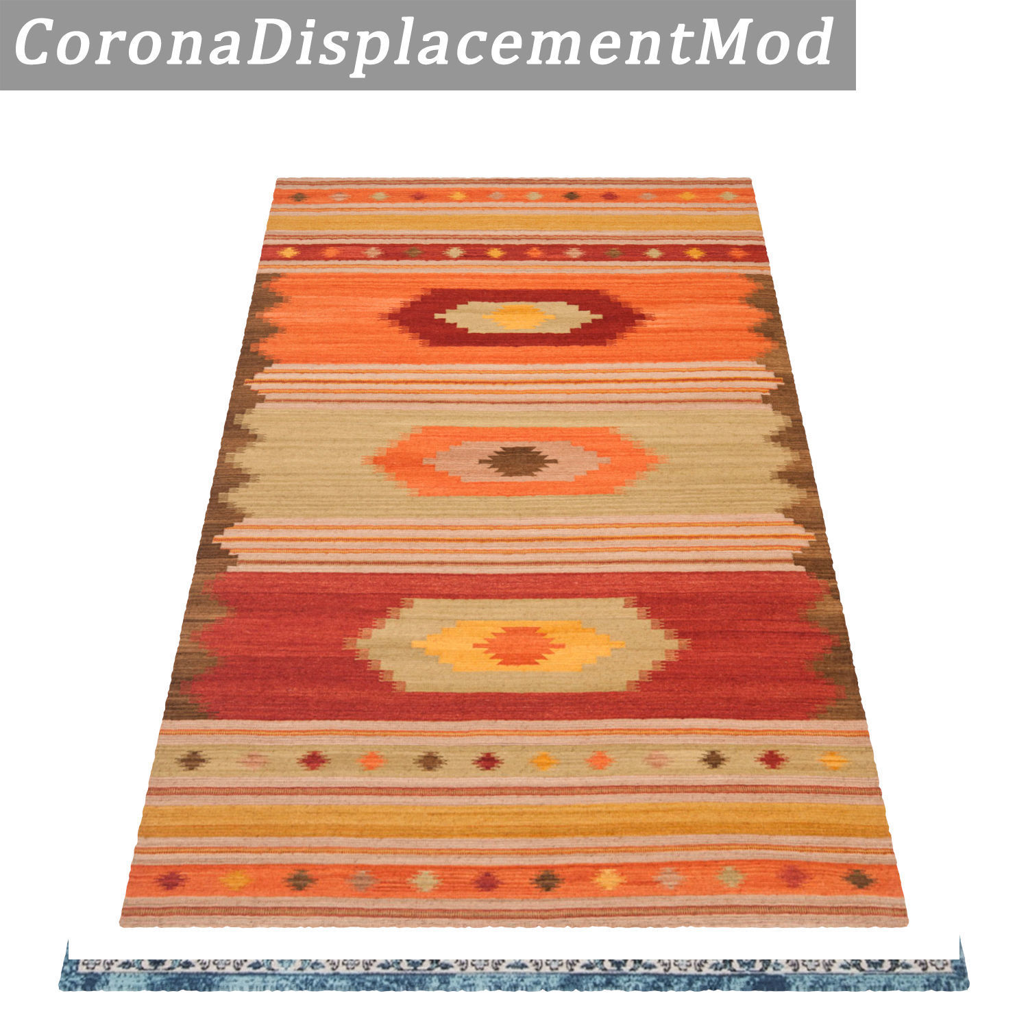 Rug Set 174 3D model_4