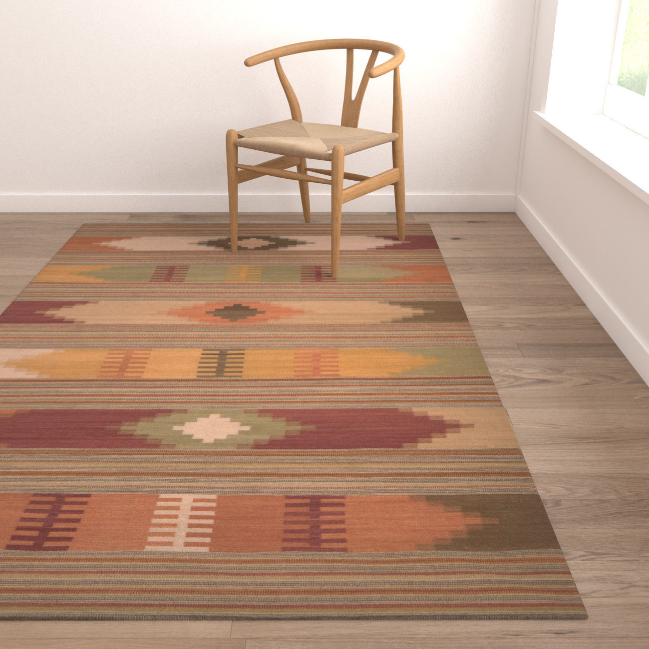 Rug Set 174 3D model_5
