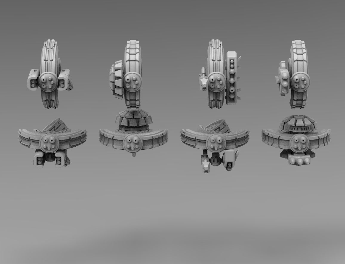Modular Greater Good alt drones construction kit 3D print model_1