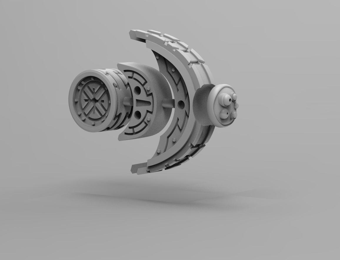 Modular Greater Good alt drones construction kit 3D print model_3