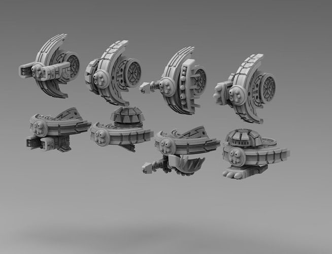 Modular Greater Good alt drones construction kit 3D print model