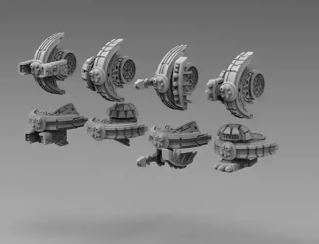 Modular Greater Good alt drones construction kit 3D print model