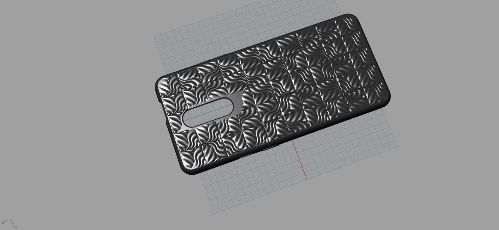  Original Oneplus 7 pro black Case 3D Model 3D print model 3D print model_20