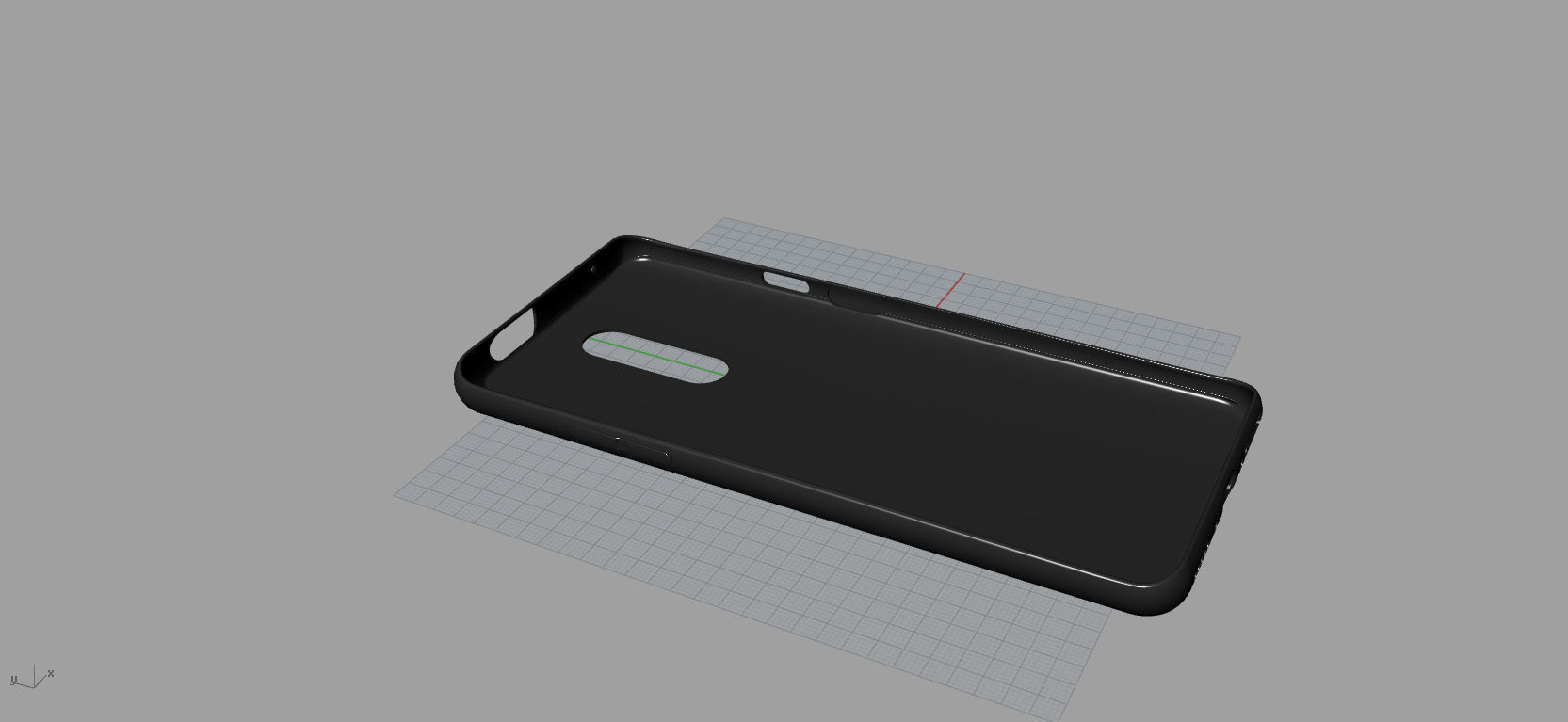  Original Oneplus 7 pro black Case 3D Model 3D print model 3D print model_16