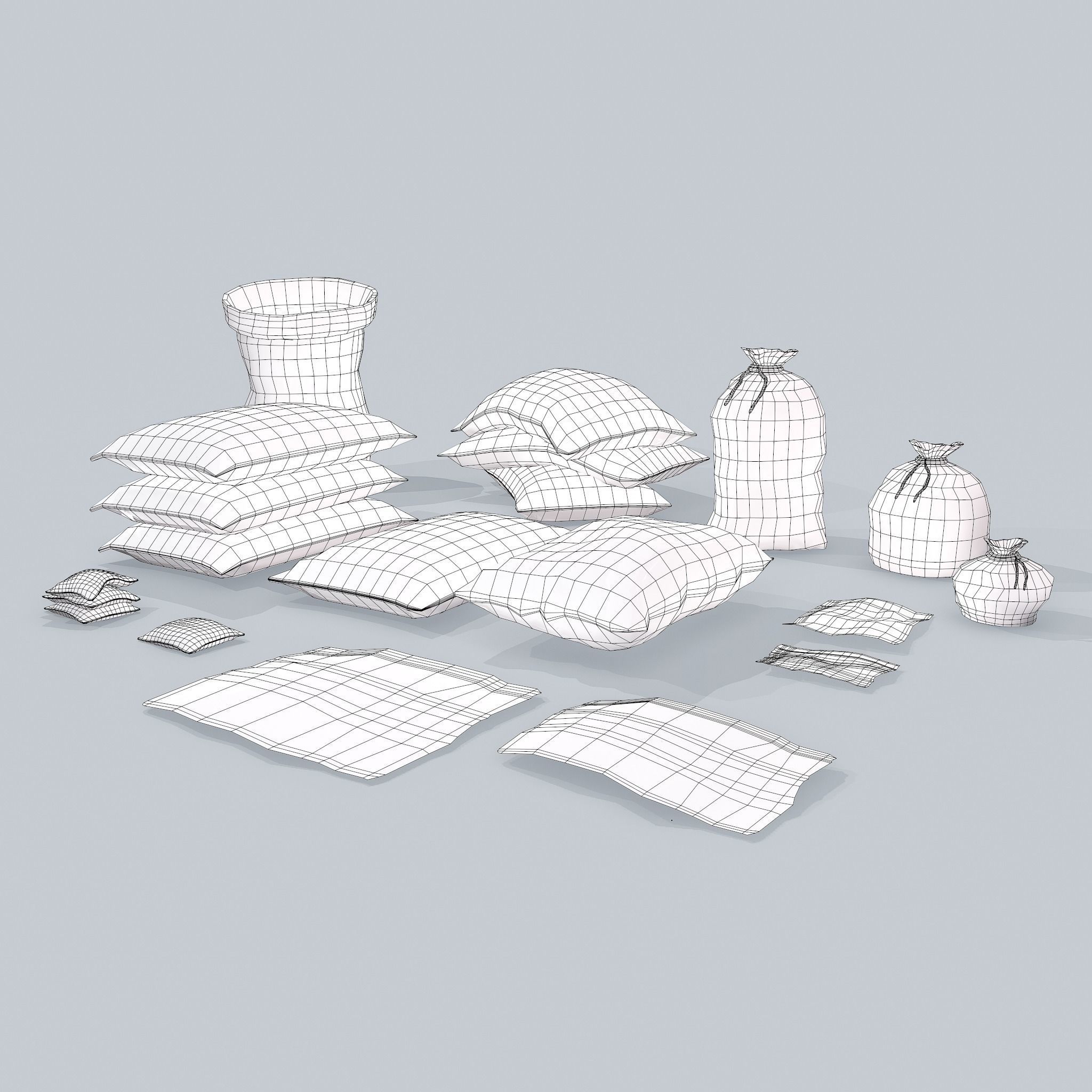 Burlap Sacks and Pieces Collection _27