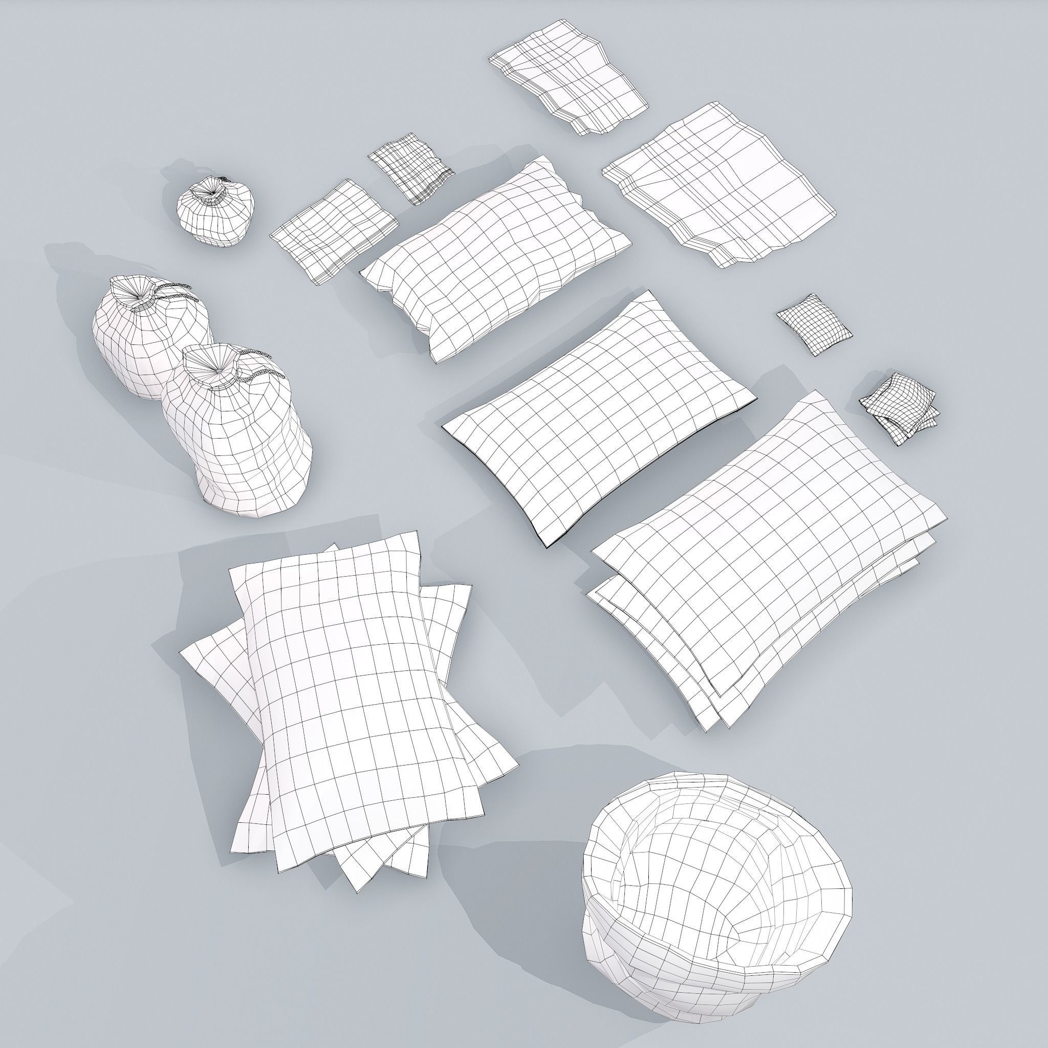 Burlap Sacks and Pieces Collection _19