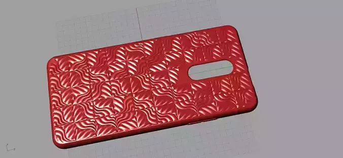 Original Oneplus7 pro red Case 3D Model 3D print model    