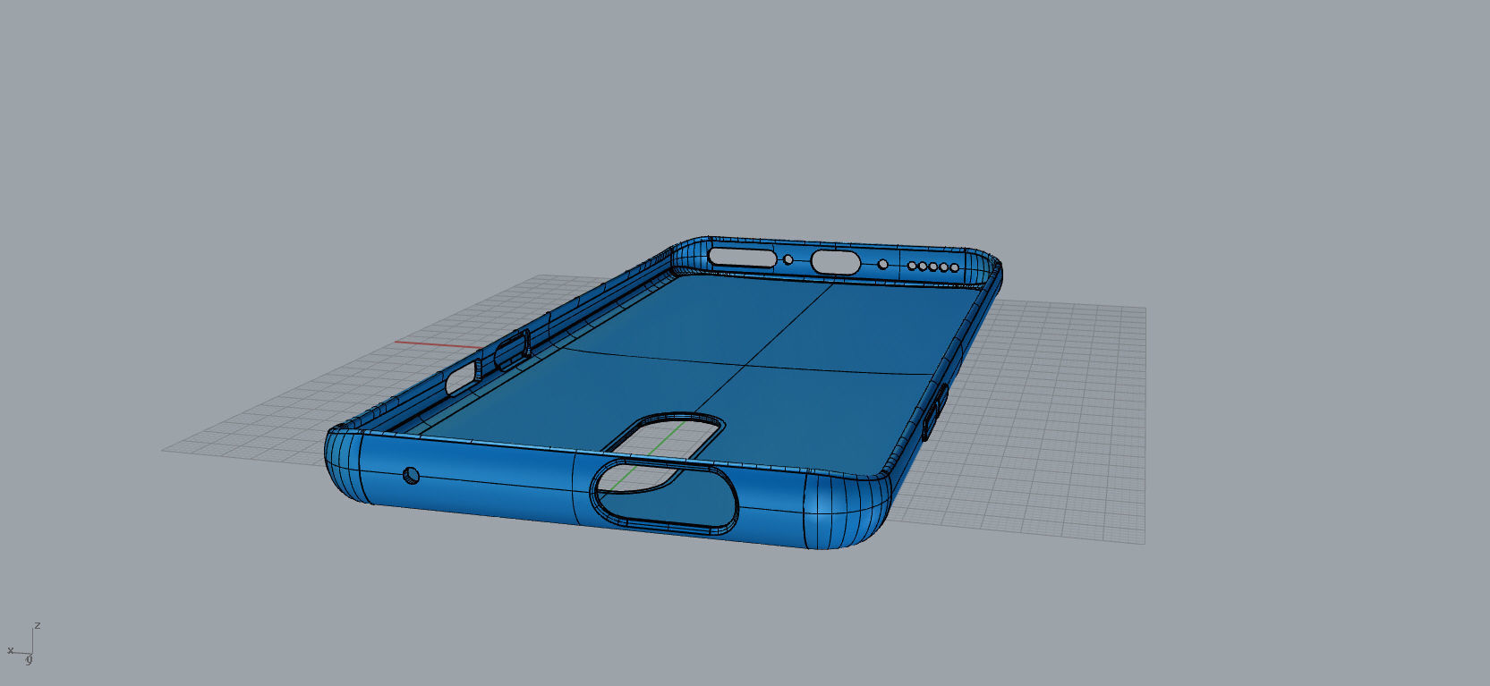 Original Oneplus 7 pro white Case 3D Model 3D print model      3D print model_13