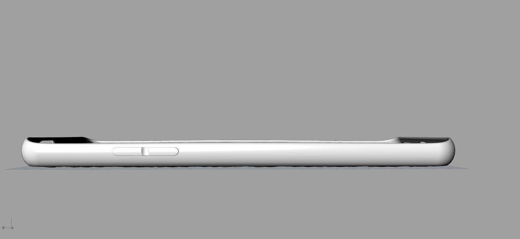 Original Oneplus 7 pro white Case 3D Model 3D print model      3D print model_1