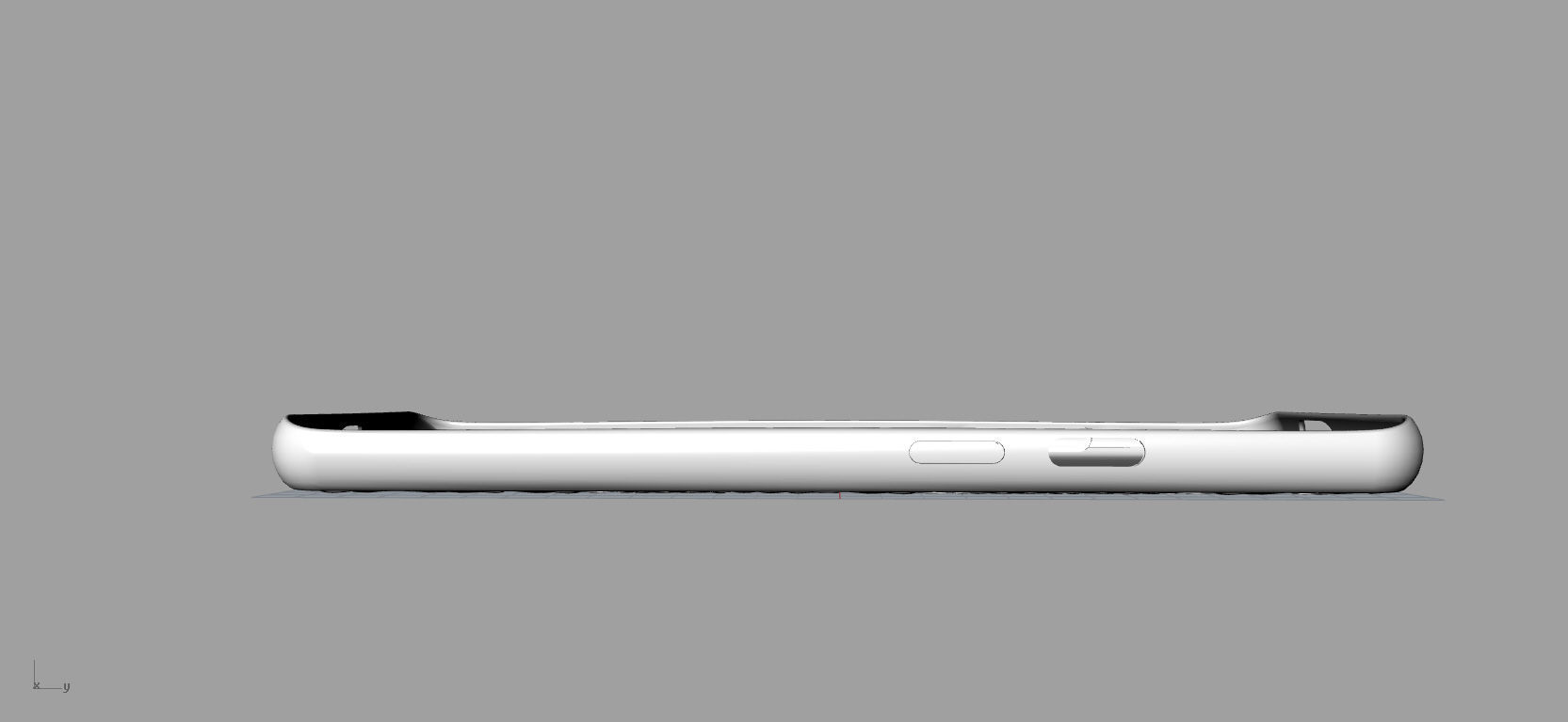 Original Oneplus 7 pro white Case 3D Model 3D print model      3D print model_15