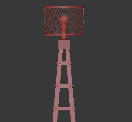 Radial Cage 3D model_1
