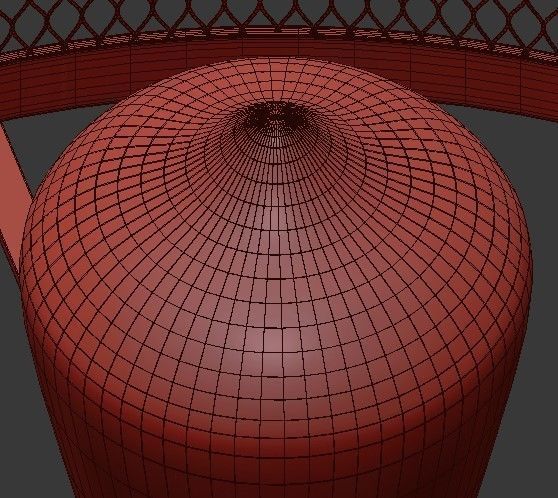 Radial Cage 3D model_7