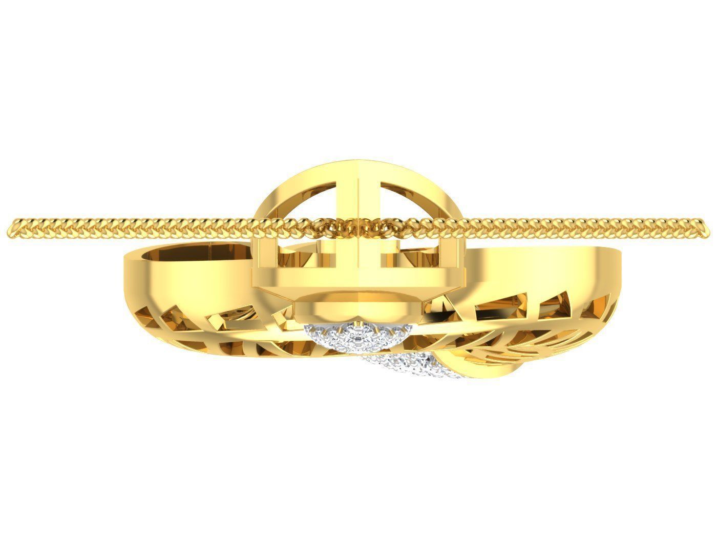 Women pendant-earrings set 3dm stl mgx render detail 3D print model_7