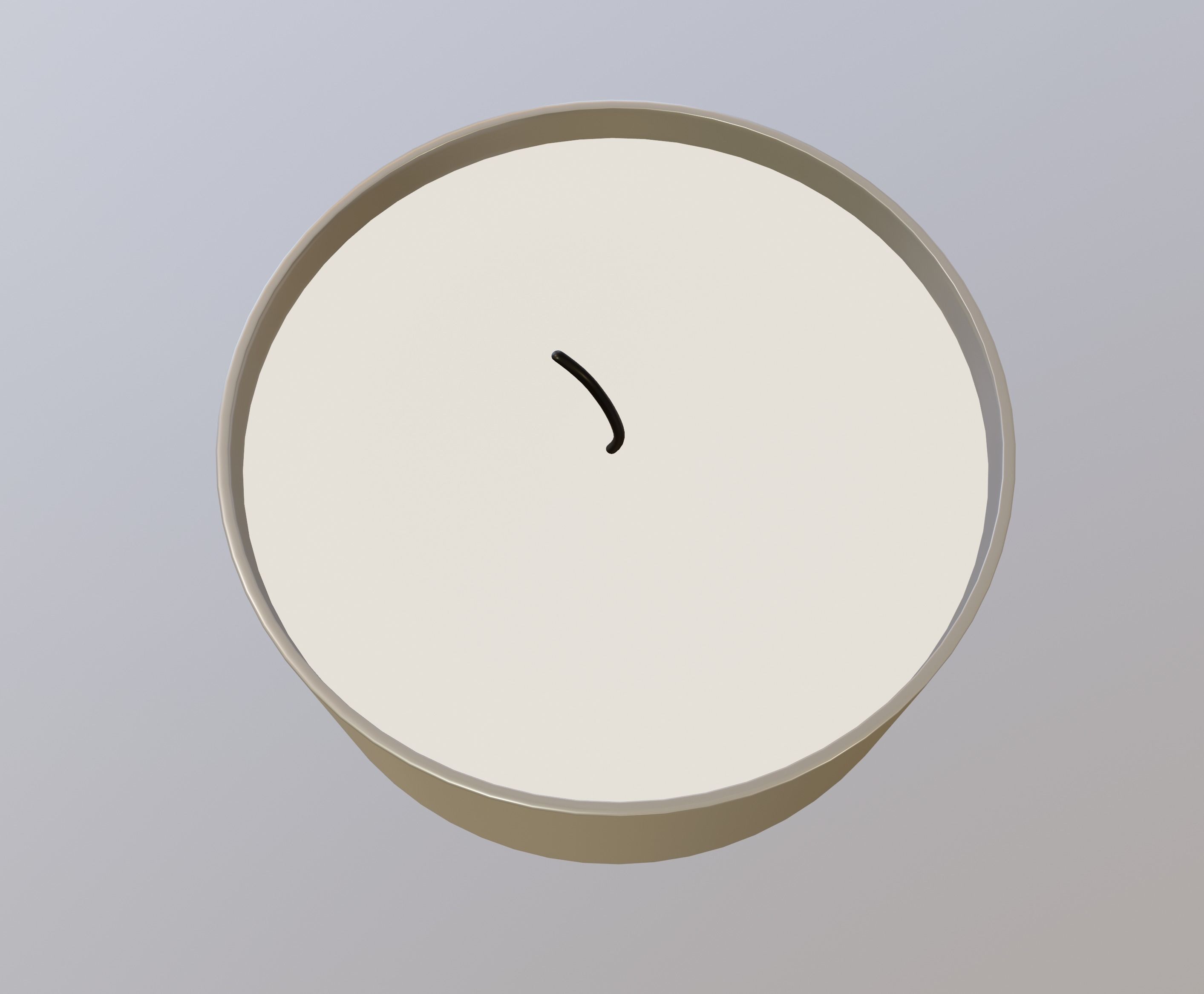 Tealight Candle 3D model_7