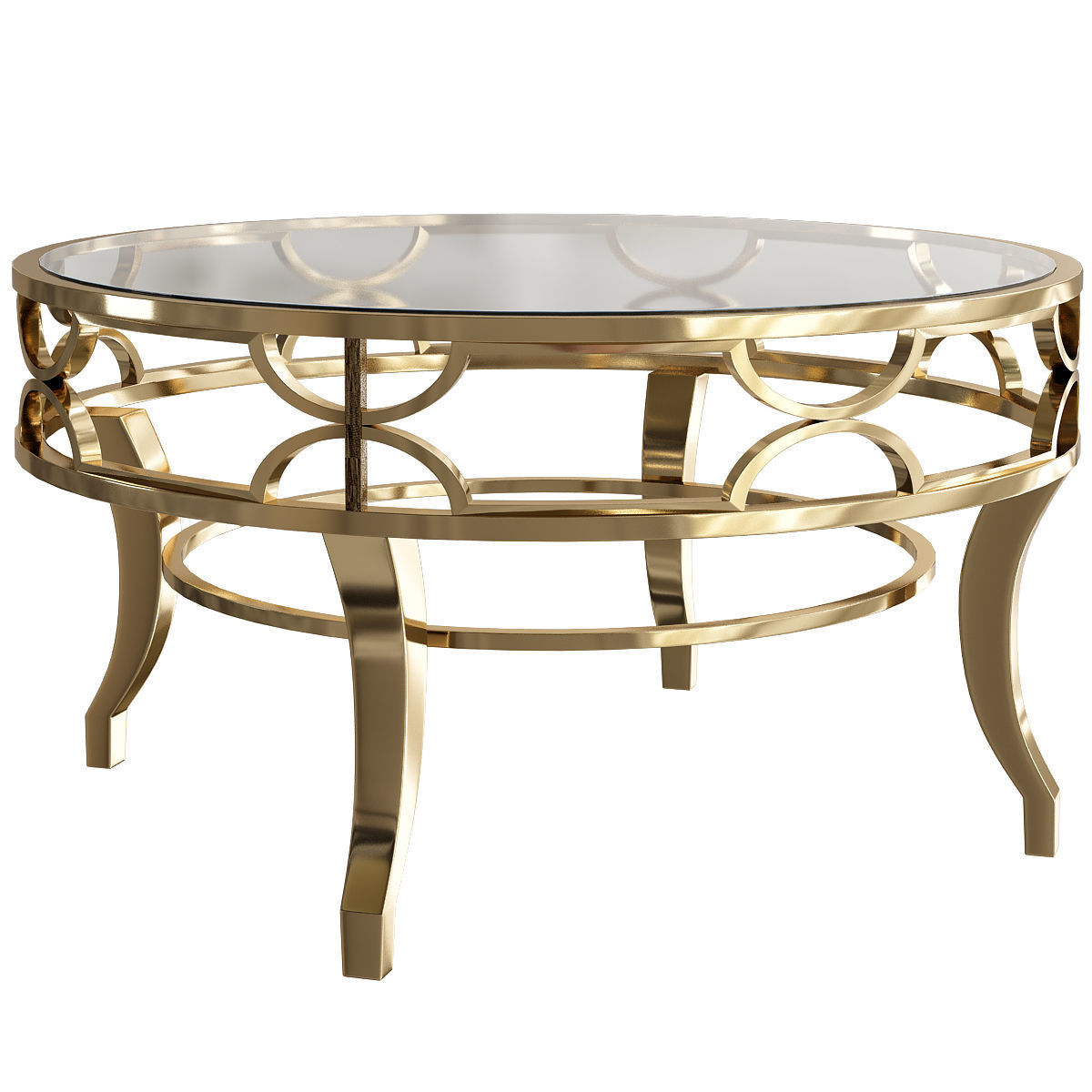 Coffee table - Side table Collection 40 Pieces 3d model 3D model_37