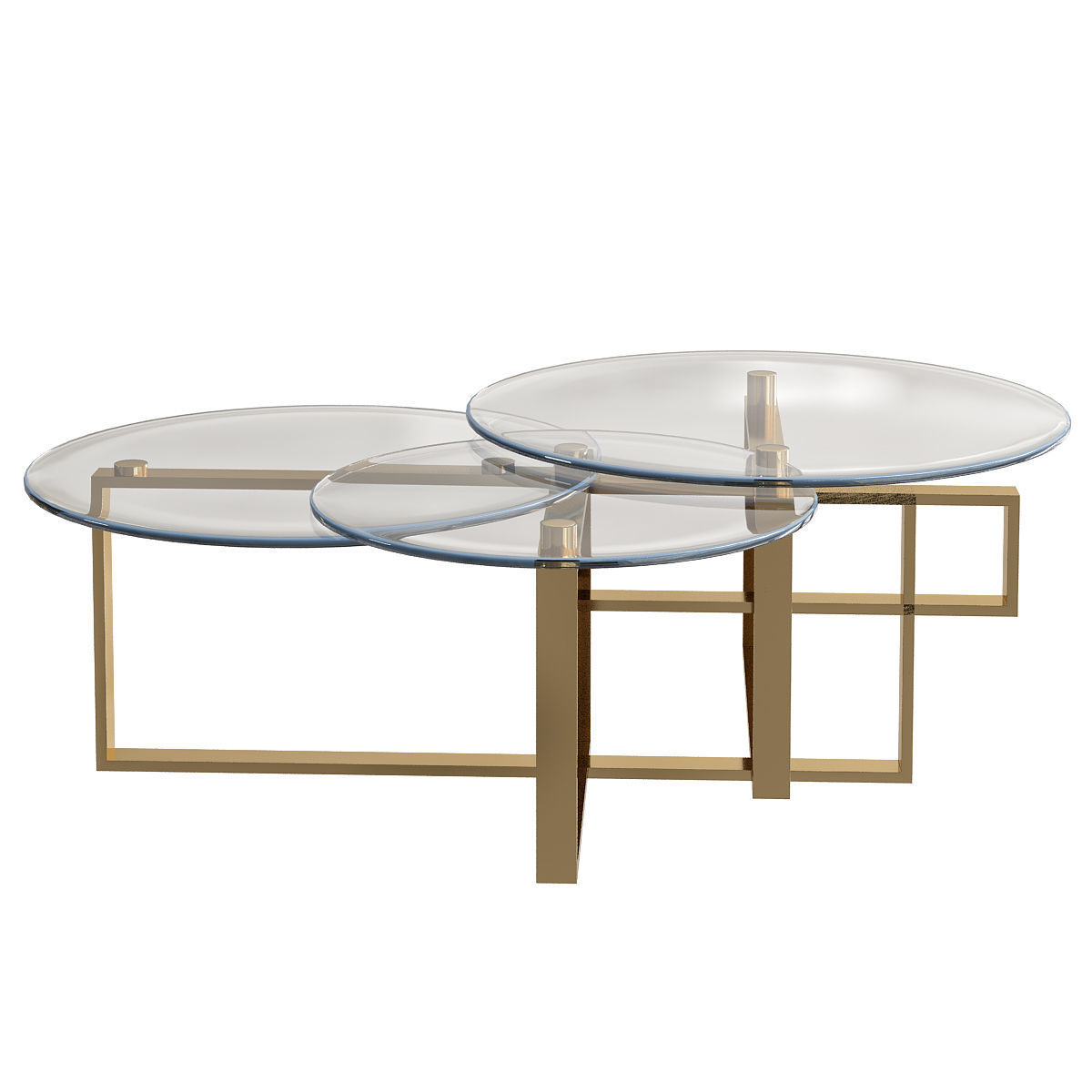 Coffee table - Side table Collection 40 Pieces 3d model 3D model_3