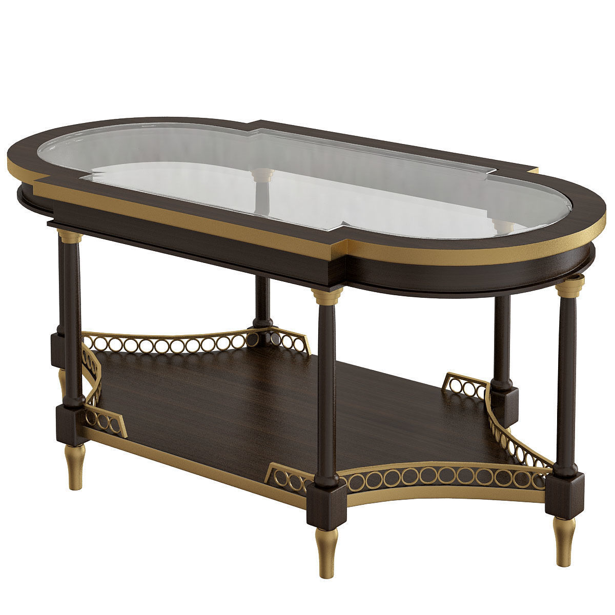 Coffee table - Side table Collection 40 Pieces 3d model 3D model_36