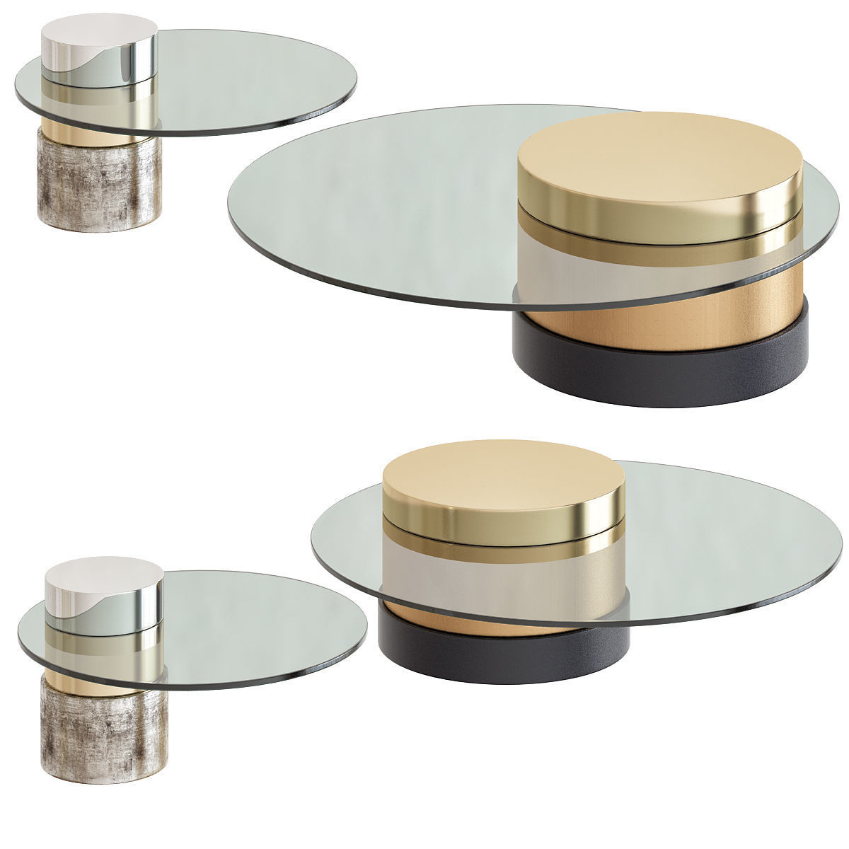 Side table-coffe table Collection 50 Pieces 3d model 3D model_17