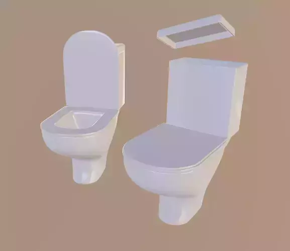 Toilet 3D model