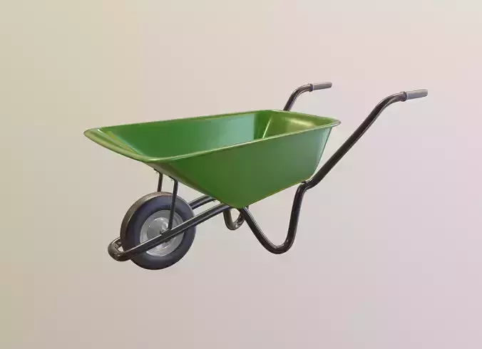 Wheelbarrow 3D model