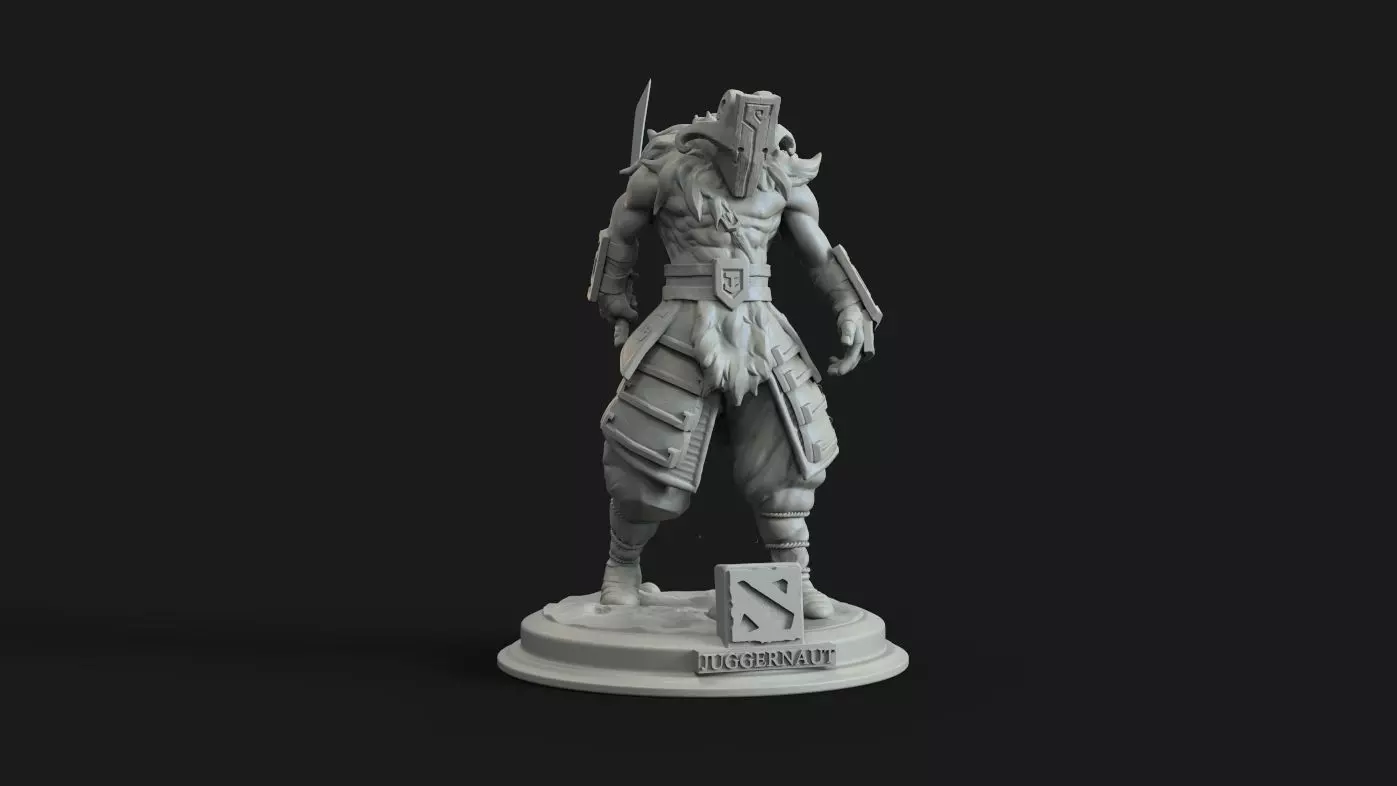juggernaut dota2 3D print model_0