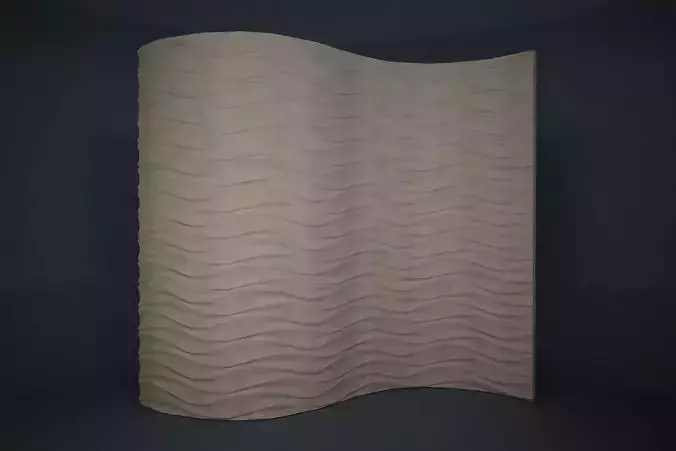 08 WAVES PATTERN WALL
