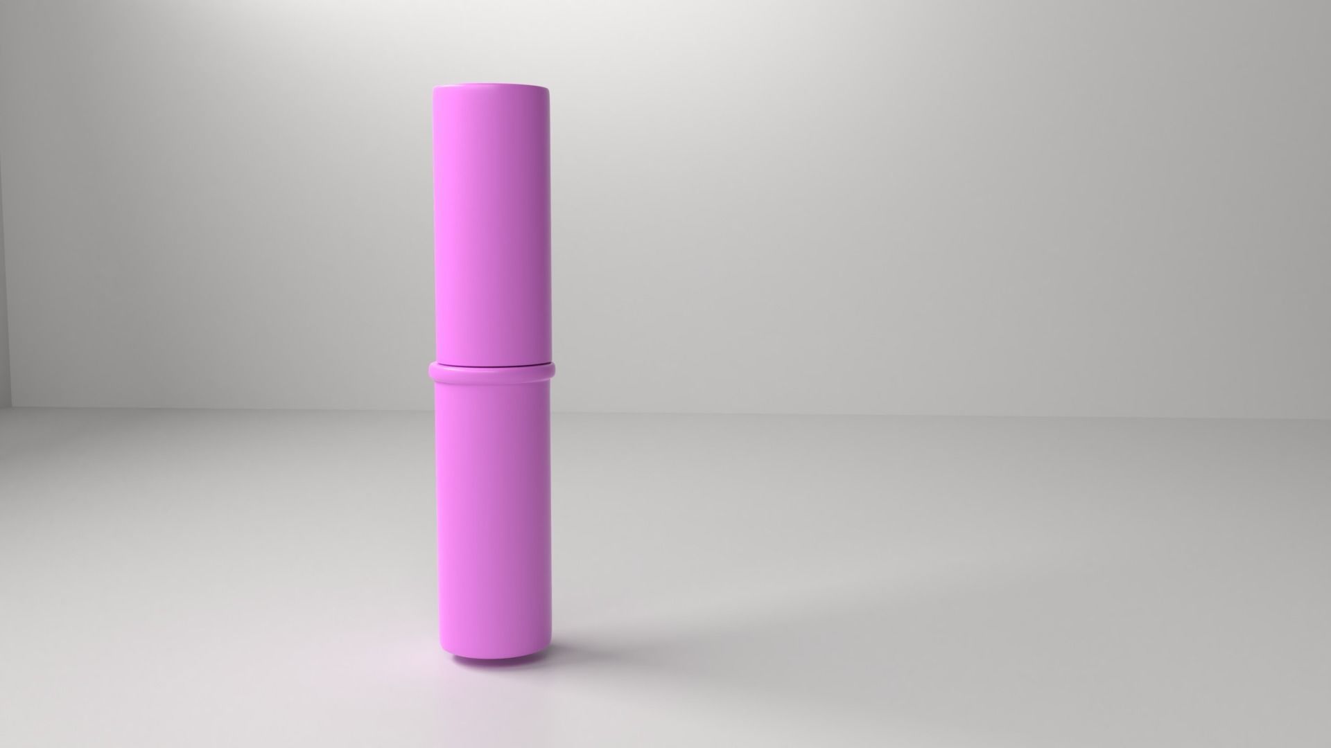 Lipstick 3 - Violet 3D model_1