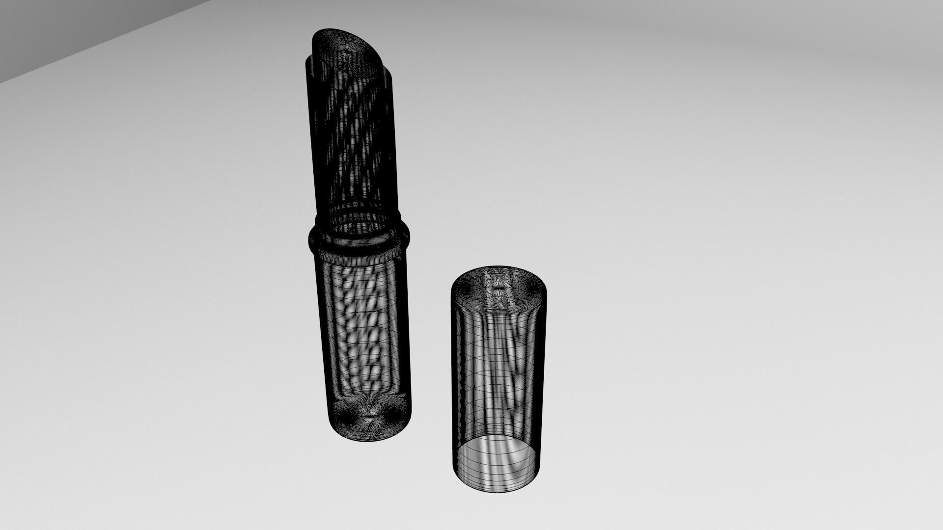 Lipstick 3 - Violet 3D model_4