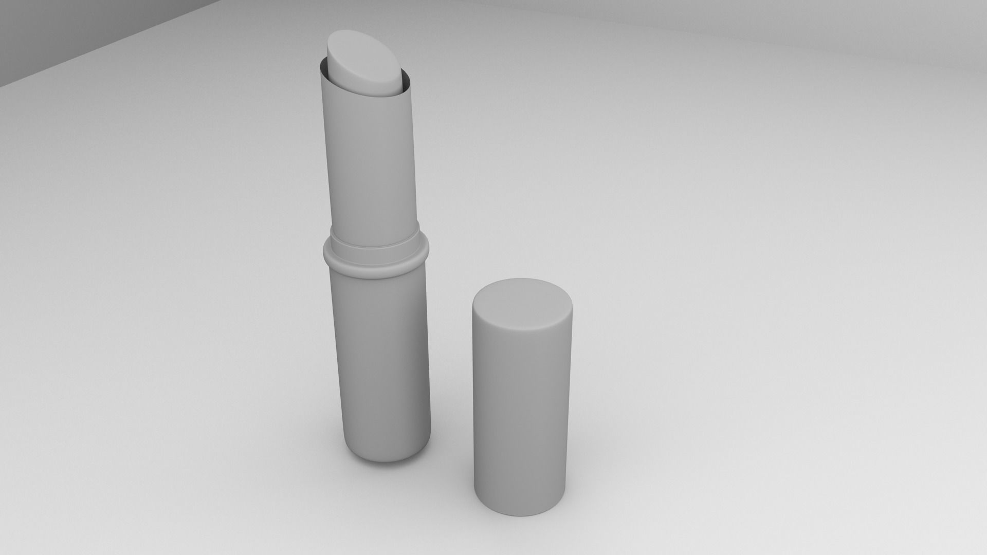Lipstick 3 - Violet 3D model_3