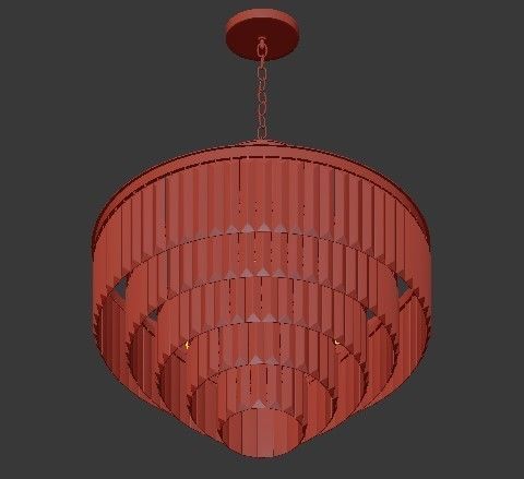 RH 1920s Odeon Clear vrey 3D model_1