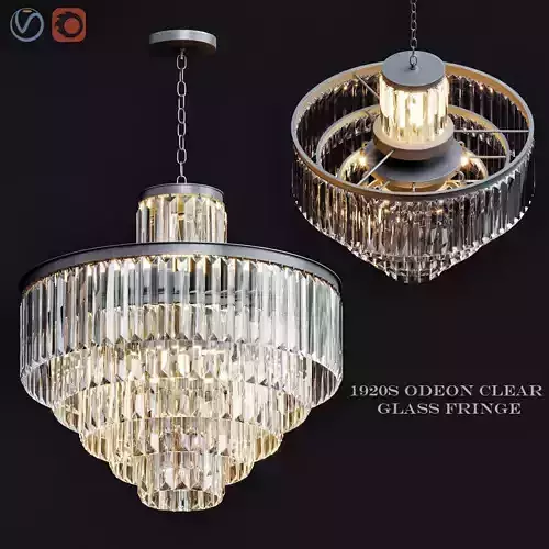 RH 1920s Odeon Clear vrey 3D model
