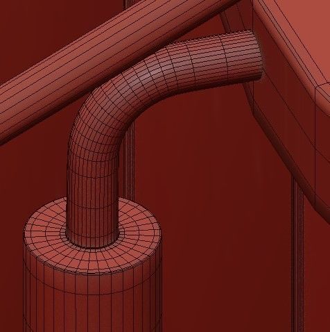 RH 1920s Odeon Clear vrey 3D model_6